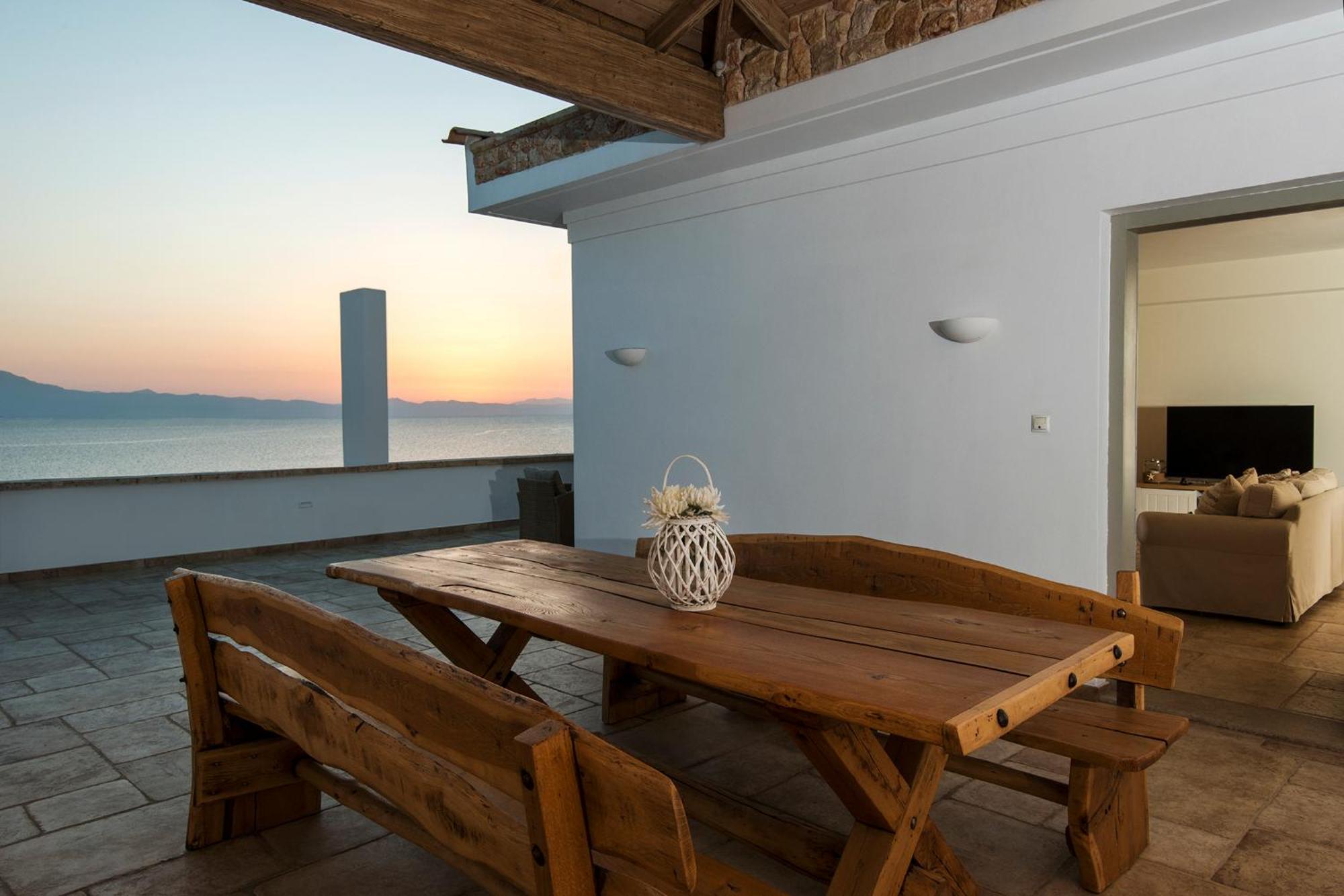 Amelia Villa Collection Arkitsa Exterior photo
